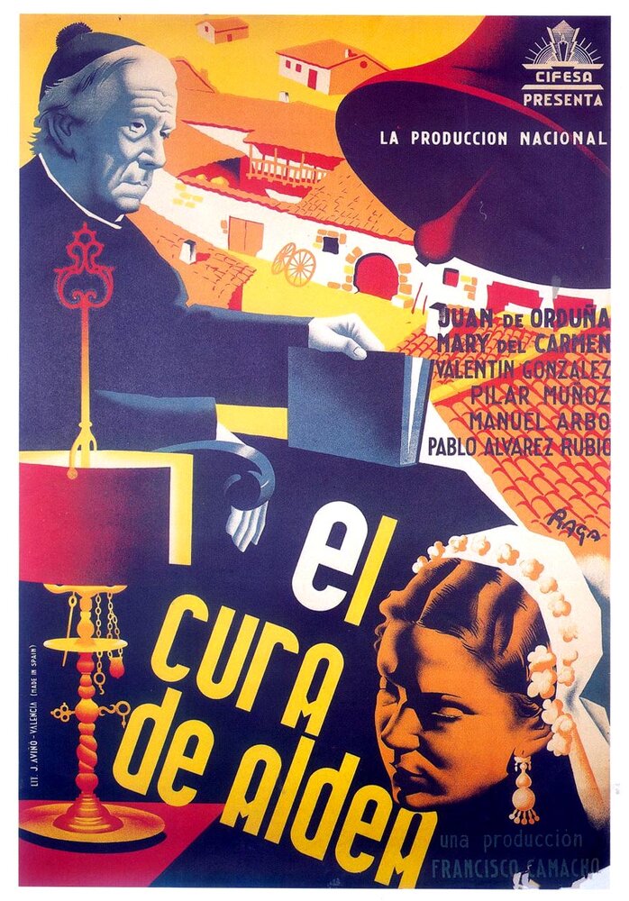 El cura de aldea (1936) постер