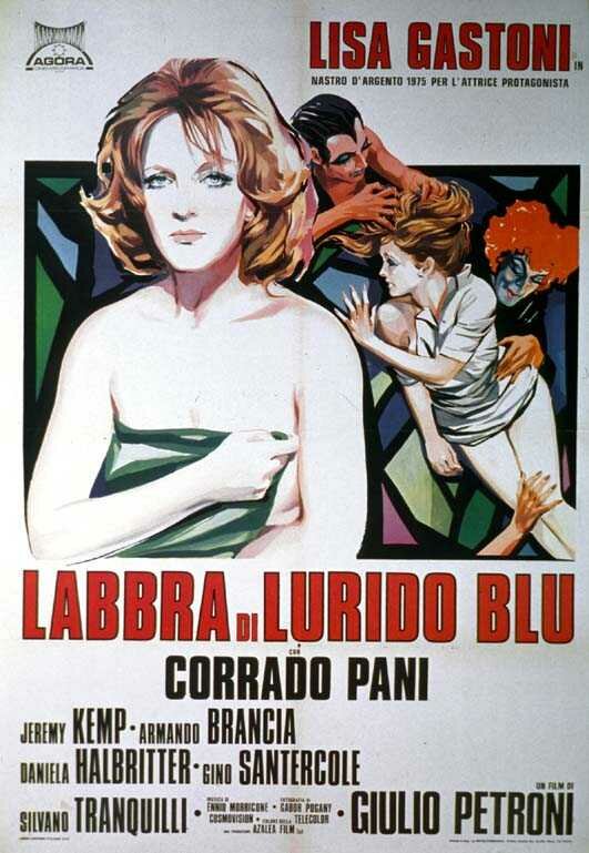 Грязно-синие губы (1975) постер