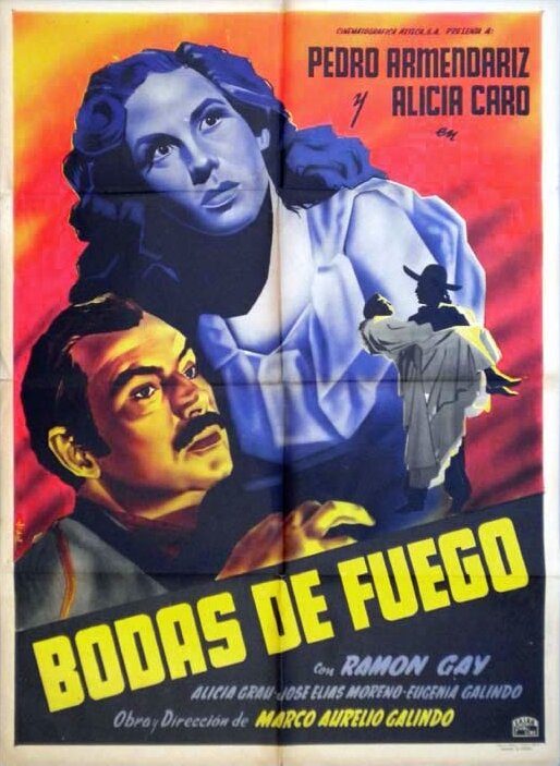 Bodas de fuego (1951) постер