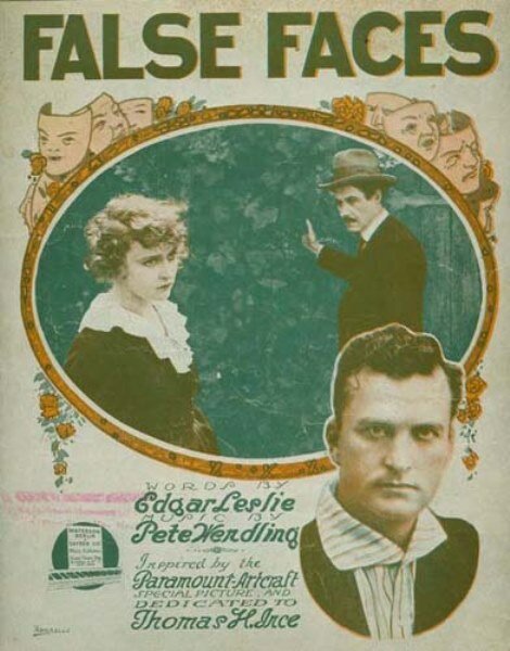 Ненастоящие лица (1919) постер