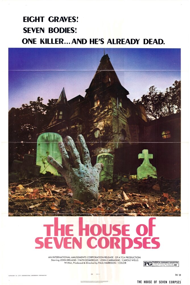Дом семи трупов (1974) постер