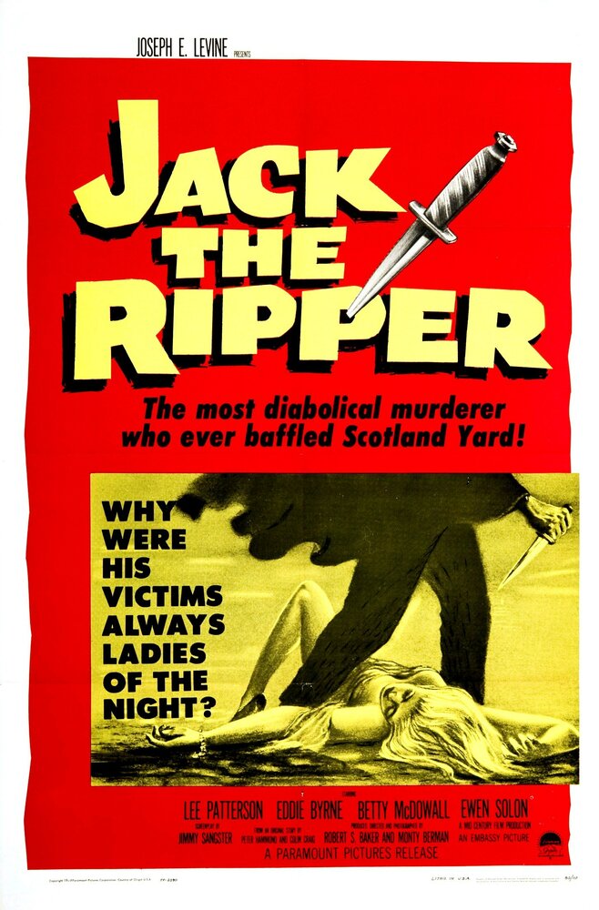 Джек-потрошитель (1959) постер