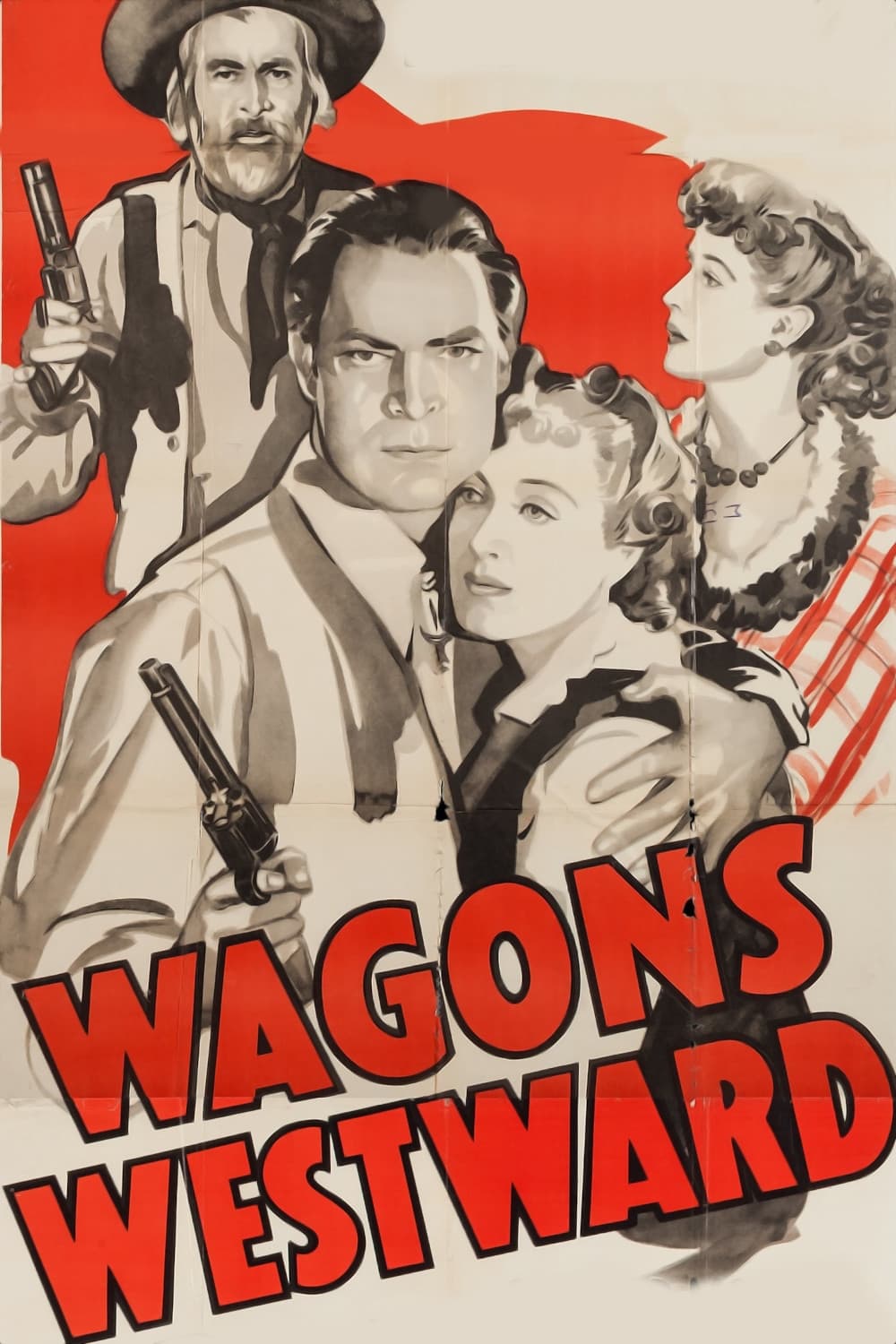 Wagons Westward (1940) постер