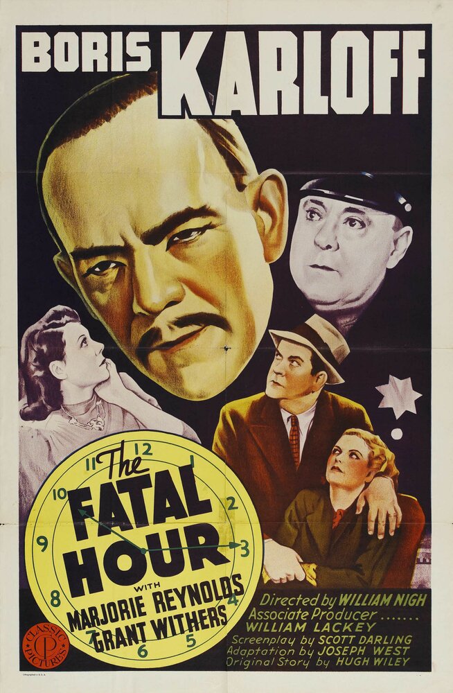 Роковой час (1940) постер