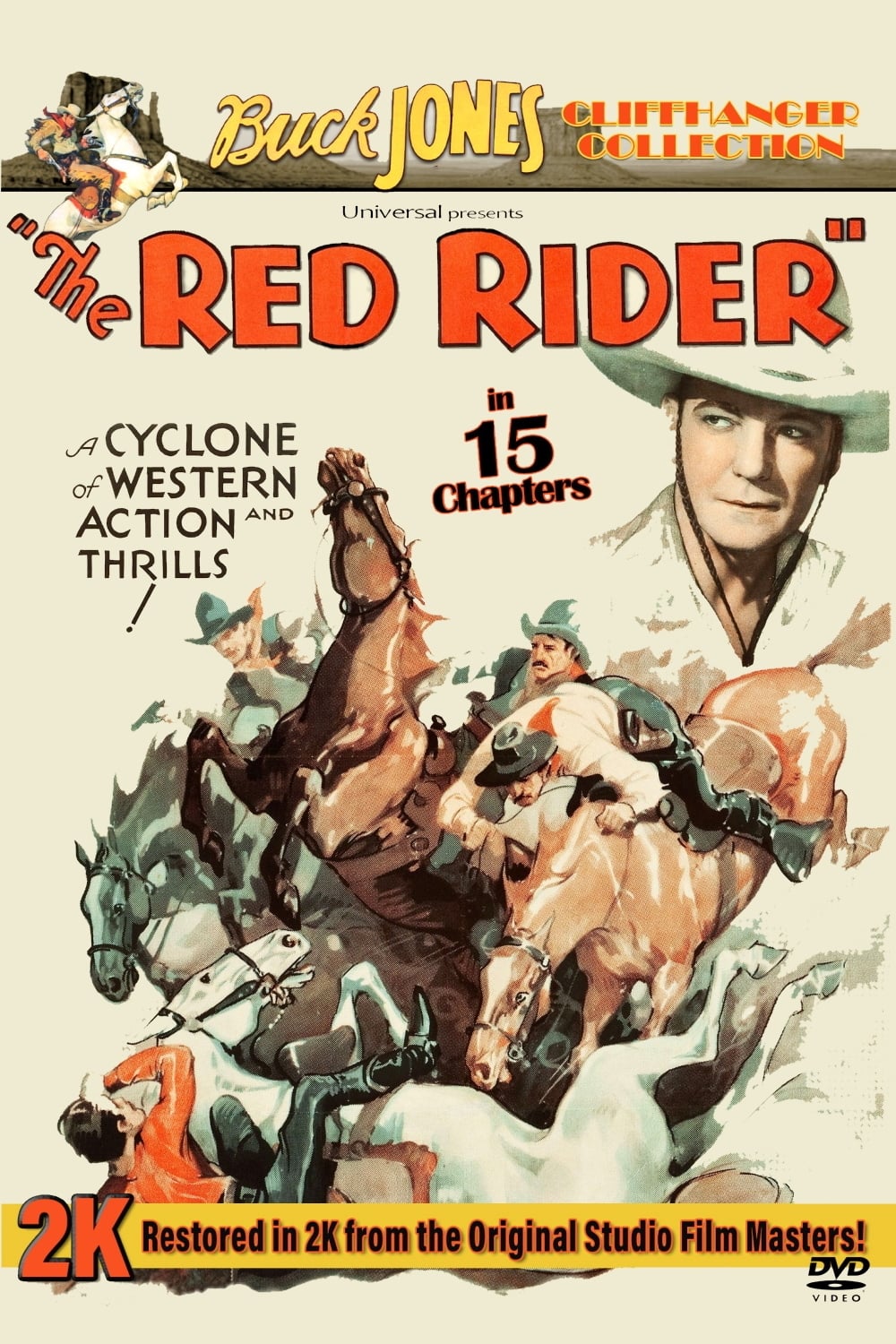 Красный наездник (1934) постер