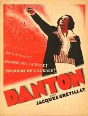 Дантон (1932) постер